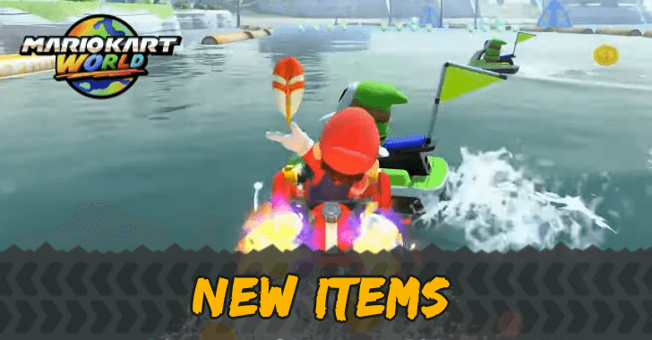 Mario Kart World New Items