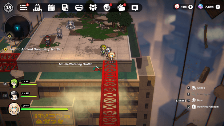 Ancient Sanctuary North Graffiti East of Respite Unit