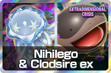 Nihilego and Clodsire ex Deck Icon