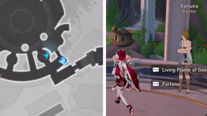 Honkai Star Rail - Living Flames of Georios Locations - Fallen Twilight City 1