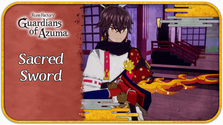 Rune Factory Guardians of Azuma - Sacred Sword