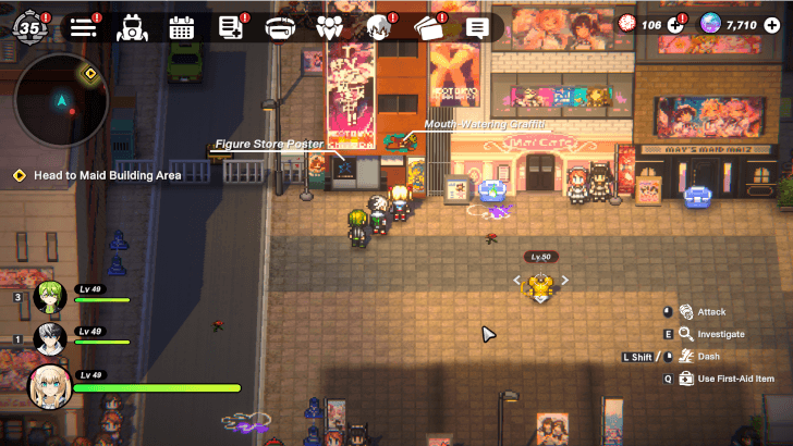 Maid Avenue North Graffiti Hidden Between Buildings