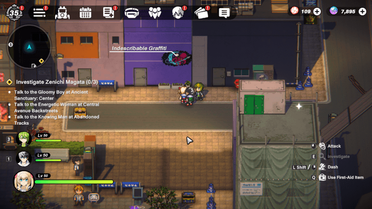 Maid Avenue North Graffiti Behind Buildings