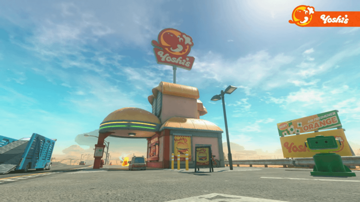 Mario Kart World - Yoshi