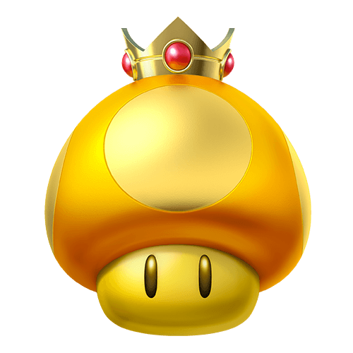 Golden Dash Mushroom