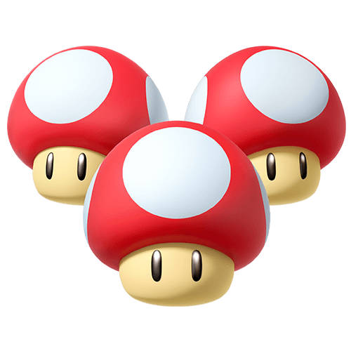 Triple Dash Mushrooms