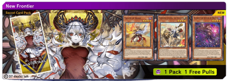 New Frontier Secret Pack Free Pull in Shop