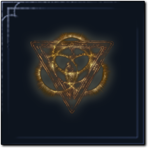 Golden Order Seal Icon