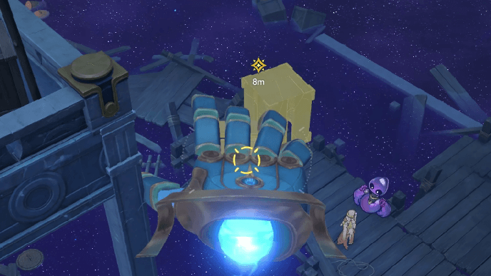 Honkai Star Rail - Chest, Bear the Bygone Dust - Clear the Obstacles Using the Hand of Zagreus