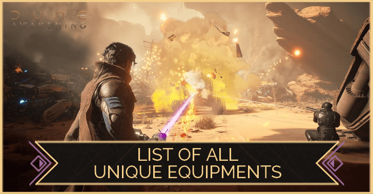 Dune Awakening List of All Unique Schematic Locations