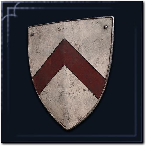 Red Crest Heater Shield Icon