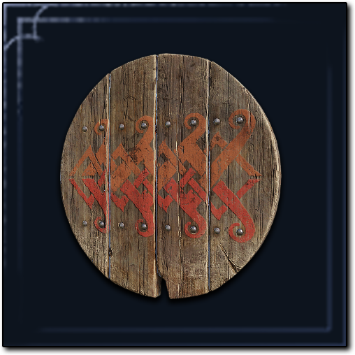 Red Thorn Roundshield Icon