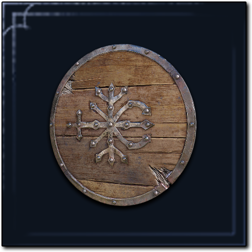 Riveted Wooden Shield Icon