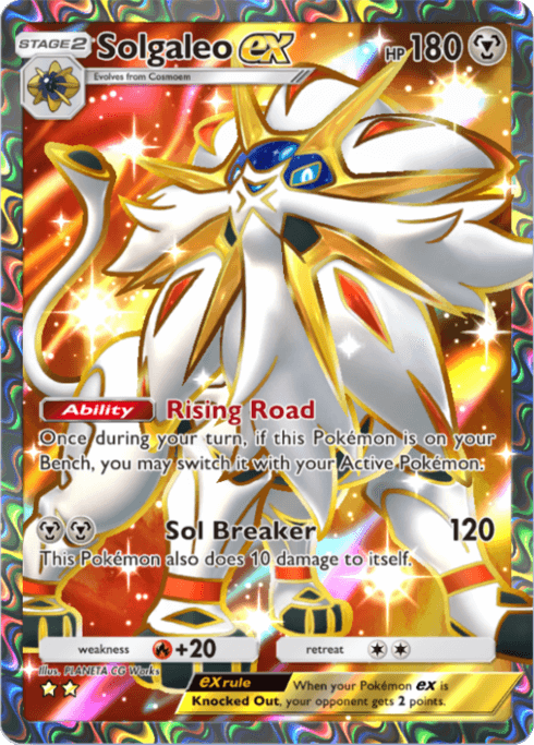 Pokemon TCG Pocket - A3 189 Solgaleo ex