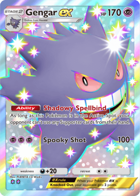 Pokemon TCG Pocket - A3 234 Gengar ex