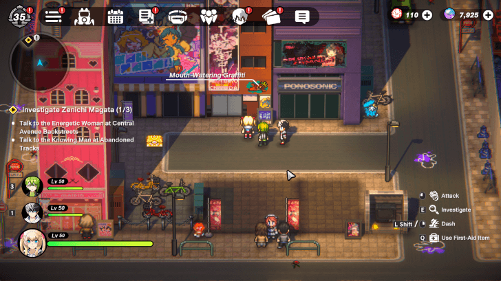 Maid Avenue South Graffiti Between Building West of Entrance to Central Intersection