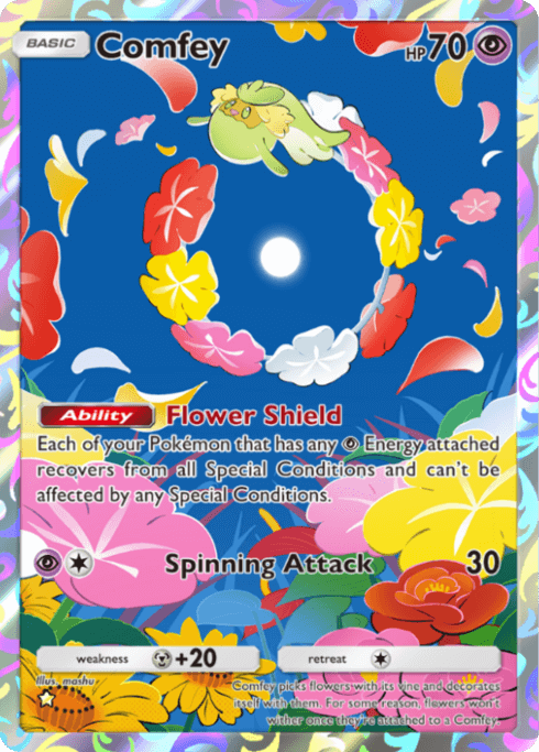 Pokemon TCG Pocket - A3 168 Comfey