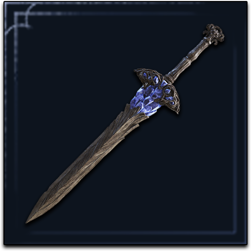 Lazuli Glintstone Sword Image
