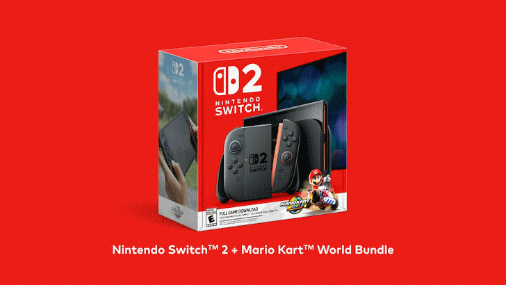 Nintendo Switch 2 + Mario Kart World Bundle