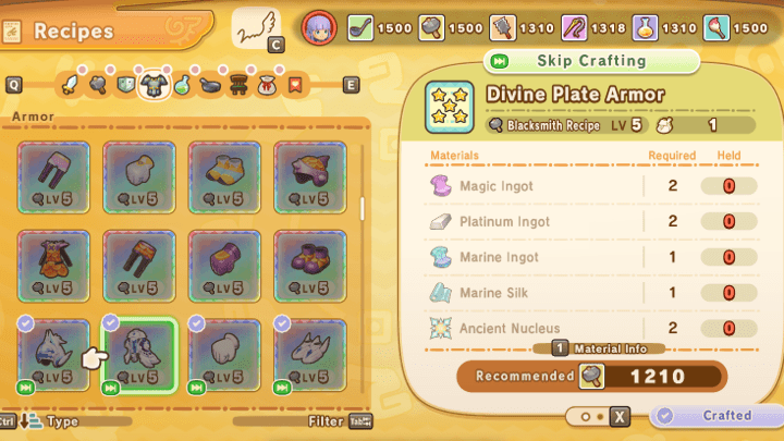FANTASY LIFE i -  Recipe that Doesn