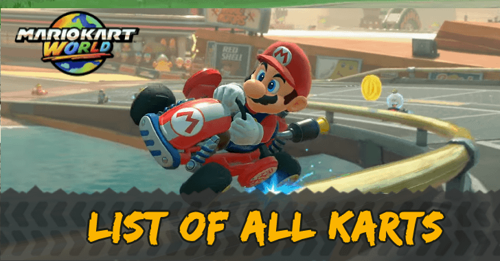 List of All Karts