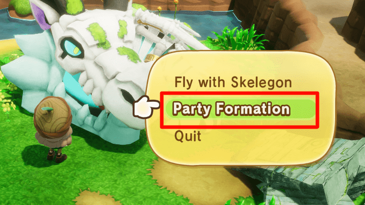 FANTASY LIFE i -  Skelegon Party Formation