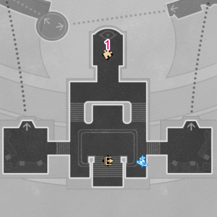 Star Rail - West Wind Compass Locations - Fortress of Dome Eye of Twilight F1