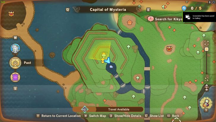 Fire Angeltree Past map