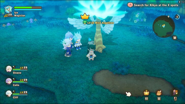 Wind Angeltree Past overworld