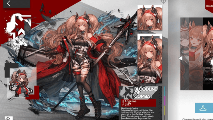 Angelina Bloodline of Combat
