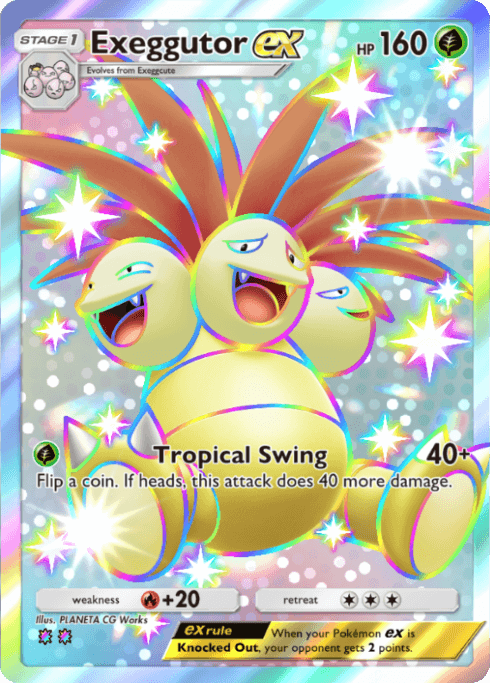 Pokemon TCG Pocket - A3 231 Exeggutor ex
