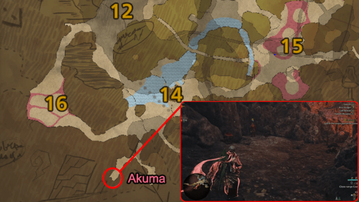 Akuma Location