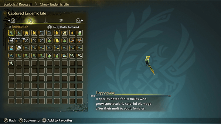 Captured Endemic Life