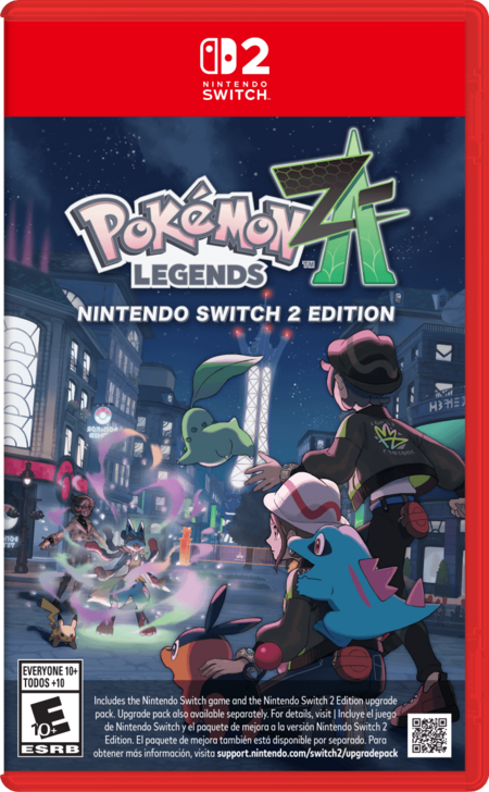 Pokemon_Legends_Z-A Switch 2 Box Art