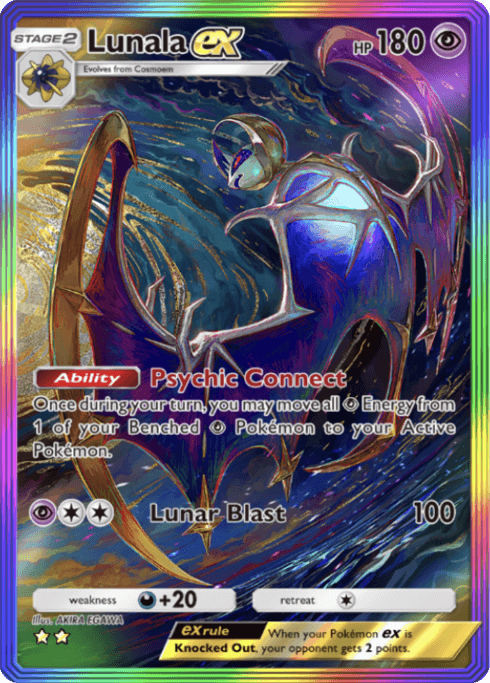 Pokemon TCG Pocket - A3 204 Lunala ex