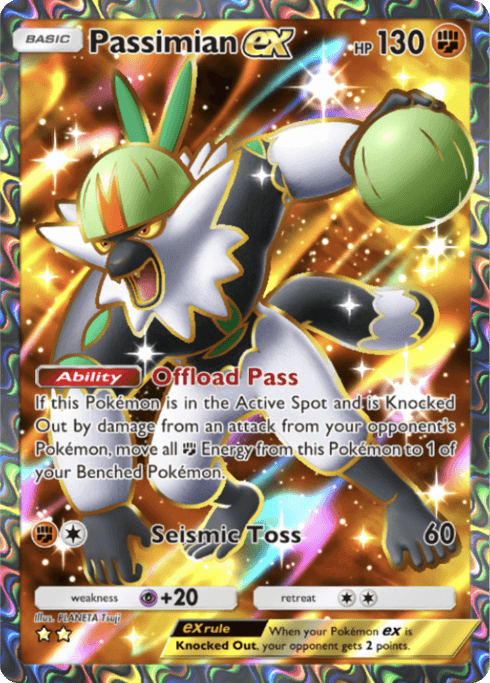 Pokemon TCG Pocket - A3 187 Passimian ex