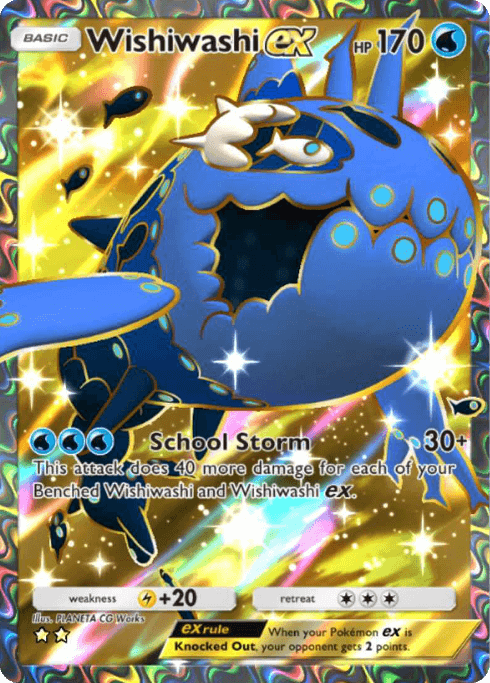 Pokemon TCG Pocket - A3 184 Wishiwashi ex