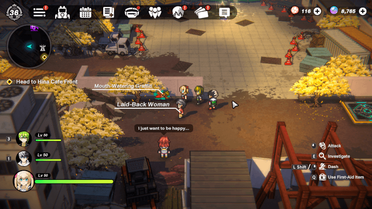 Chiyoda Castle Crash Site Graffiti West of Respite Unit