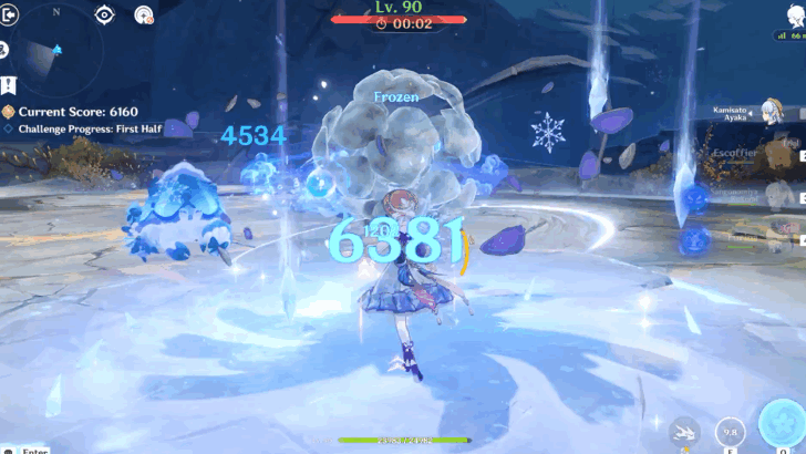 Freeze the Breacher Primus to Prevent Shield