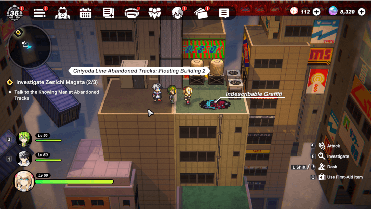 Ancient Sanctuary West Graffiti on Floor Near Entrance to Floating Building 2