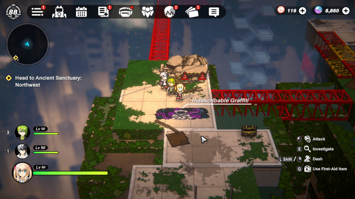 Ancient Sanctuary Center Graffiti South of Entrance Maid Avenue South