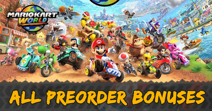 Mario Kart World All Preorder Bonuses and How to Preorder