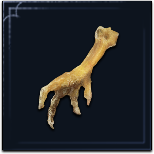 Gold-Pickled Fowl Foot