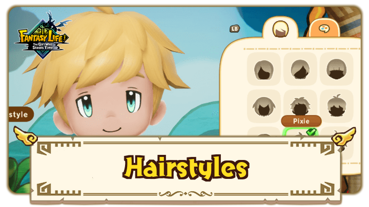 Fantasy Life i - How to Change Hairstyles
