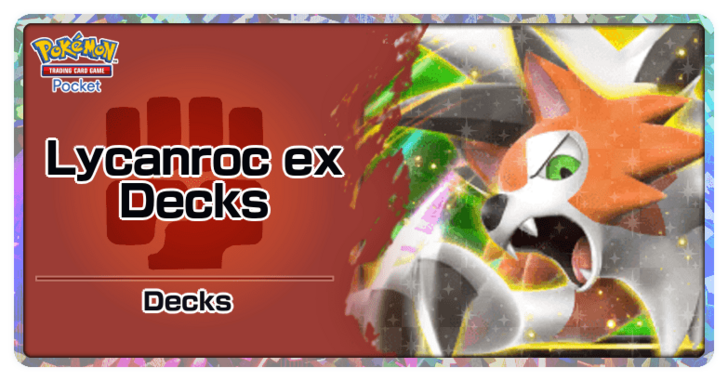 Pokemon TGC Pocket - Lycanroc ex Best Deck Build and How to Play
