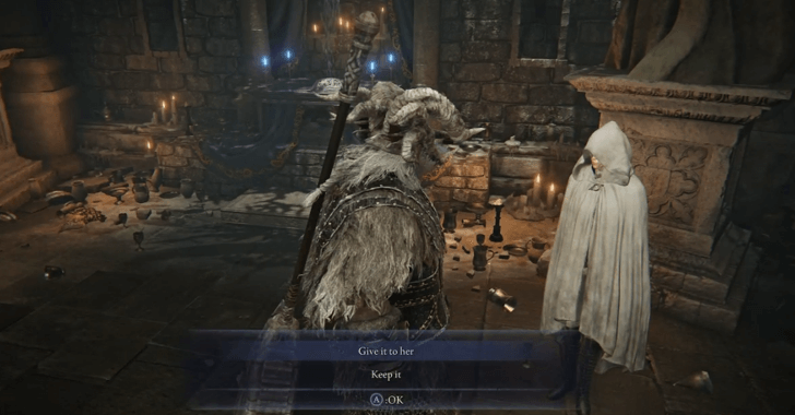 Elden Ring Nightreign - Give Pocketwatch To Priestess