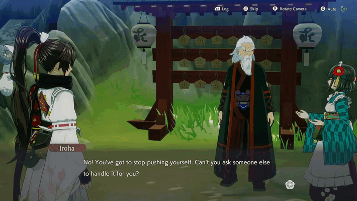 Rune Factory: Guardians of Azuma - Talk to Sakaki