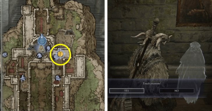 Touch the Phanton in the Roundtable Hold