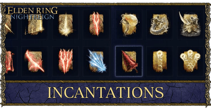 List of All Incantations