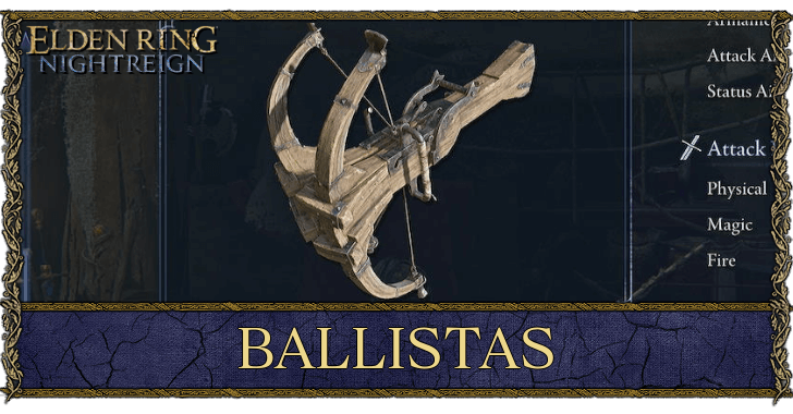 List of All Ballistas